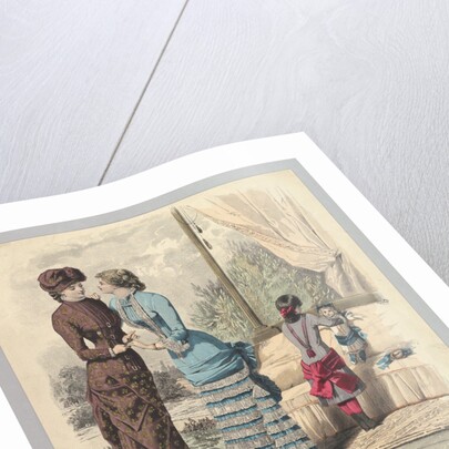 The Latest Fashions Expressly Designed and Prepared for the Milliner, Dressmaker and Dr…, 1880-82 by Jules David