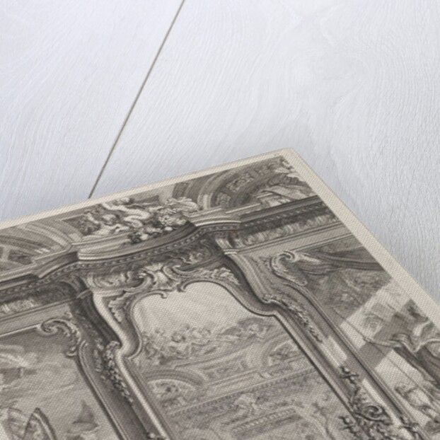 Cabinet de Mr le Compte Bielinski, from 'Oeuvres de Juste Aurelle Meissonnier', ca. 1742-48 by Juste-Aurele Meissonier
