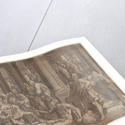 Saint John and Saint Peter Healing the Cripple, 1553 by Lambert Suavius