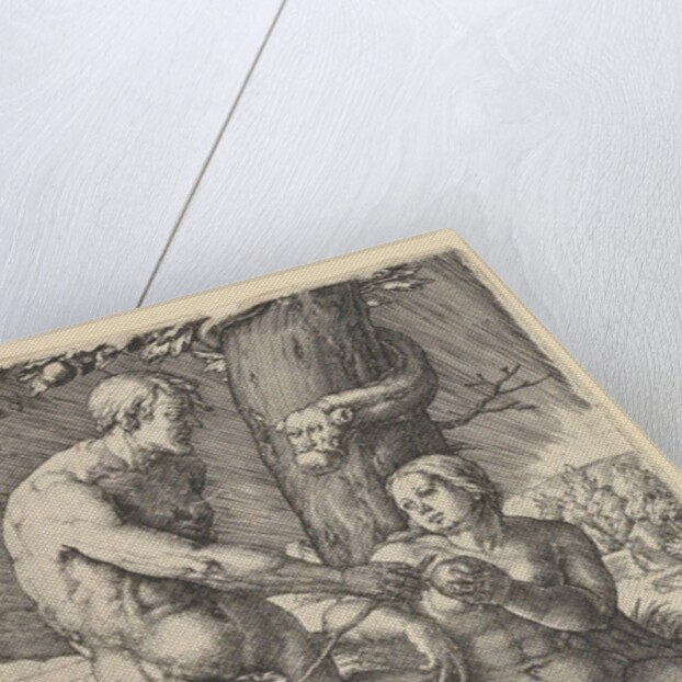 Sin of Adam and Eve, 1529 by Lucas van Leyden