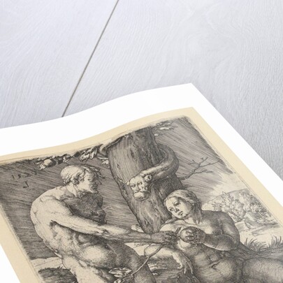 Sin of Adam and Eve, 1529 by Lucas van Leyden