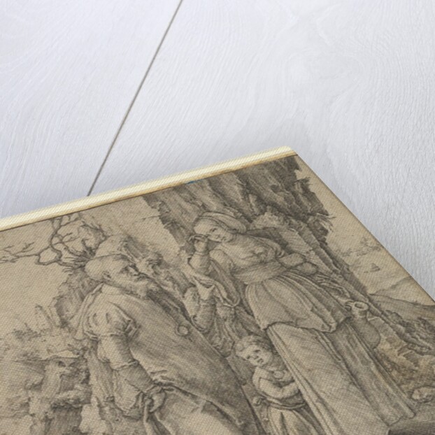 Abraham Sending Away Hagar, 1516 by Lucas van Leyden