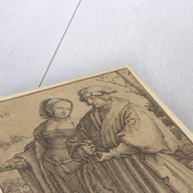 The Promenade, 1520 by Lucas van Leyden