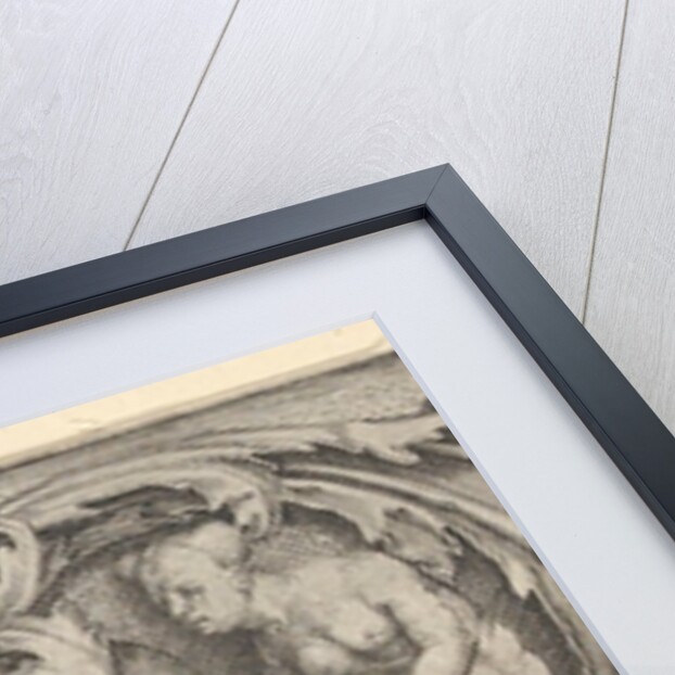 Triton and Siren in Tendrils, ca. 1510 by Lucas van Leyden