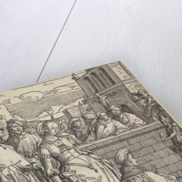 Solomon Worshiping an Idol, ca. 1514 by Lucas van Leyden