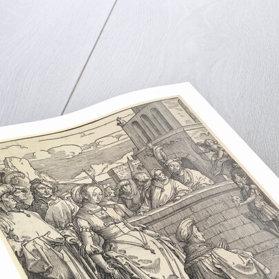 Solomon Worshiping an Idol, ca. 1514 by Lucas van Leyden