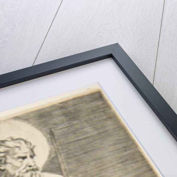 Saint Paul looking to the right and holding a sword and a book, ca. 1515-27 by Marco Dente