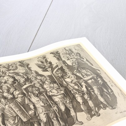 Speculum Romanae Magnificentiae: A Roman Legion, 16th century by Marco Dente