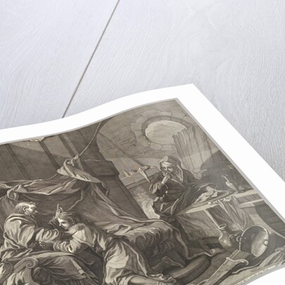 Isaac Blessing Jacob, 18th century by Martin Gottfried Crophius