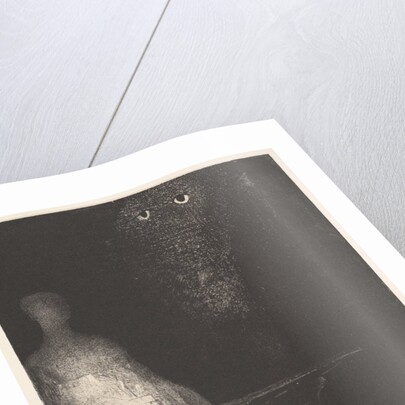 Below, I saw the vaporous contours of a human form, 1896 by Odilon Redon