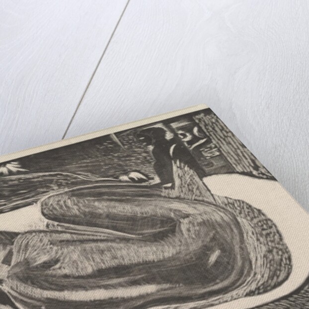 Spirit of the Dead Watching, from Fragrance, 1893-94 by Paul Gauguin