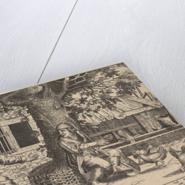 The Hen-Pecked Husband by Peeter van der Borcht