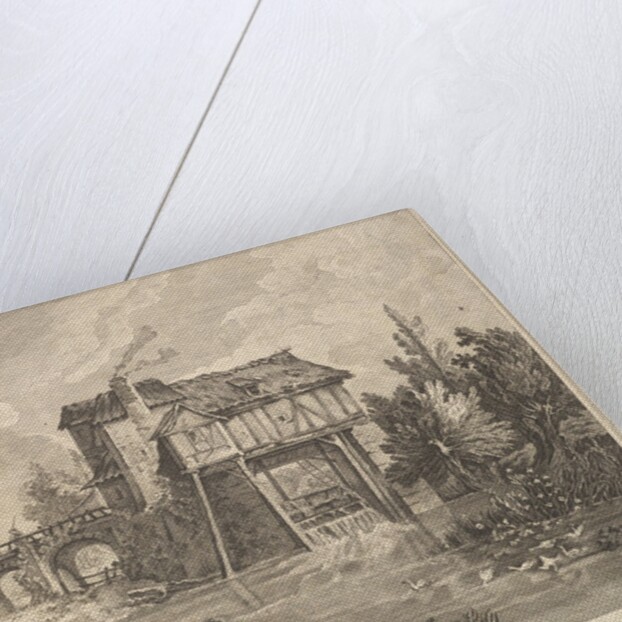 First View of Clarenton near Paris, mid to late 18th century by Peter Paul Benazech