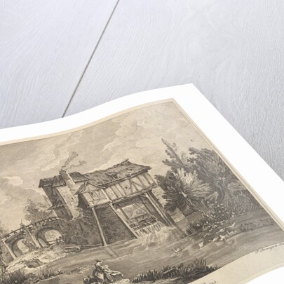 First View of Clarenton near Paris, mid to late 18th century by Peter Paul Benazech