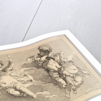 Trois Amours dont un tient une flèche, from Premier… by Pierre Alexandre Aveline
