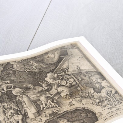 St. James and the Magician Hermogenes from The Story of the Magician Hermogenes, 1565 by Pieter van der Heyden