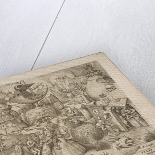 Pride from The Seven Deadly Sins, 1558 by Pieter van der Heyden