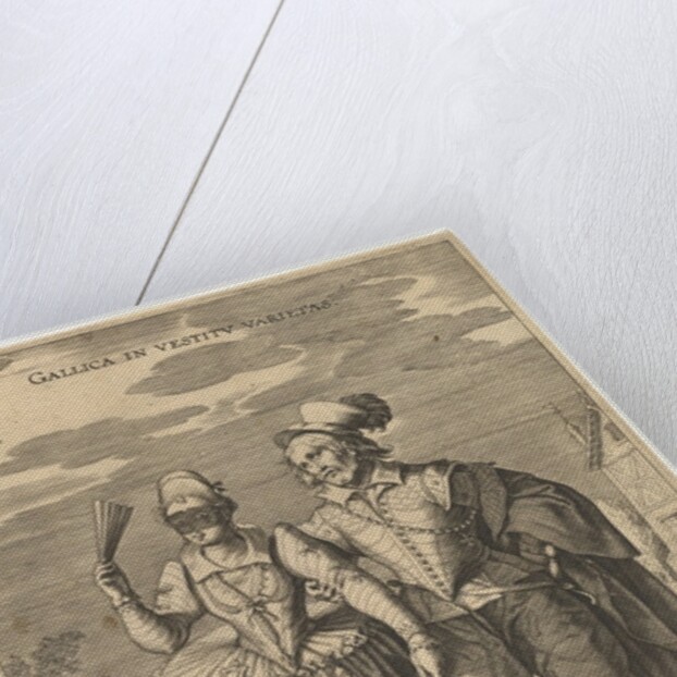 Gallica in Vestitu Varietas, from Fashions of Different Nations by Pieter de Jode I