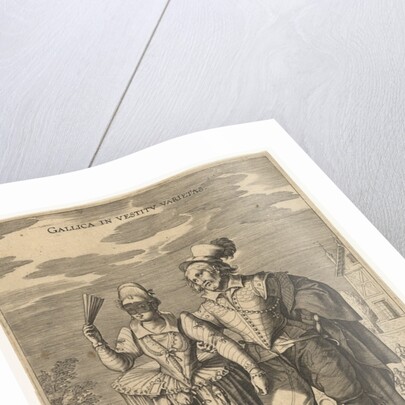 Gallica in Vestitu Varietas, from Fashions of Different Nations by Pieter de Jode I
