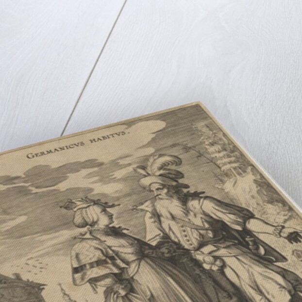 Germanicus Habitus, from Fashions of Different Nations by Pieter de Jode I