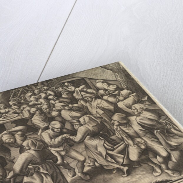 The Peasant Wedding Dance, after 1570 by Pieter van der Heyden