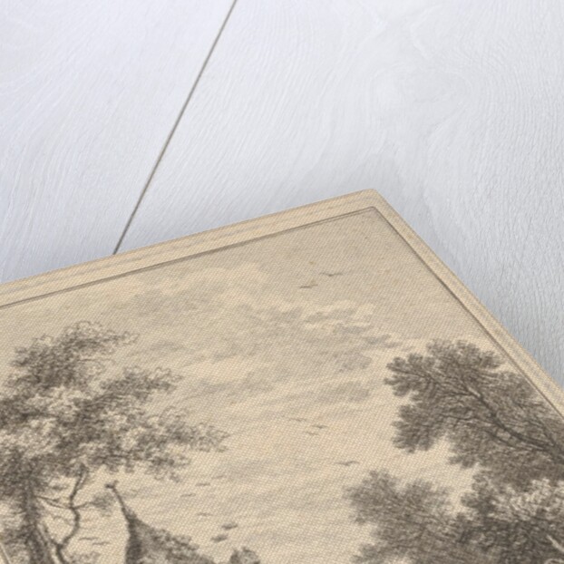 Garden Scene by Quentin Pierre Chedel