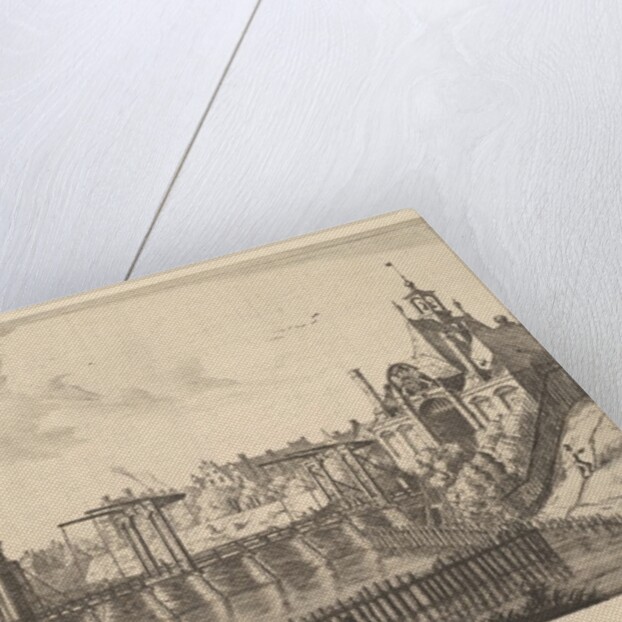 St. Antonis Poort, Amsterdam, mid-17th century by Reinier Zeeman