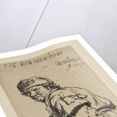 A Peasant Calling Out: 'T is vinnich kout', 1634 by Rembrandt Harmensz van Rijn