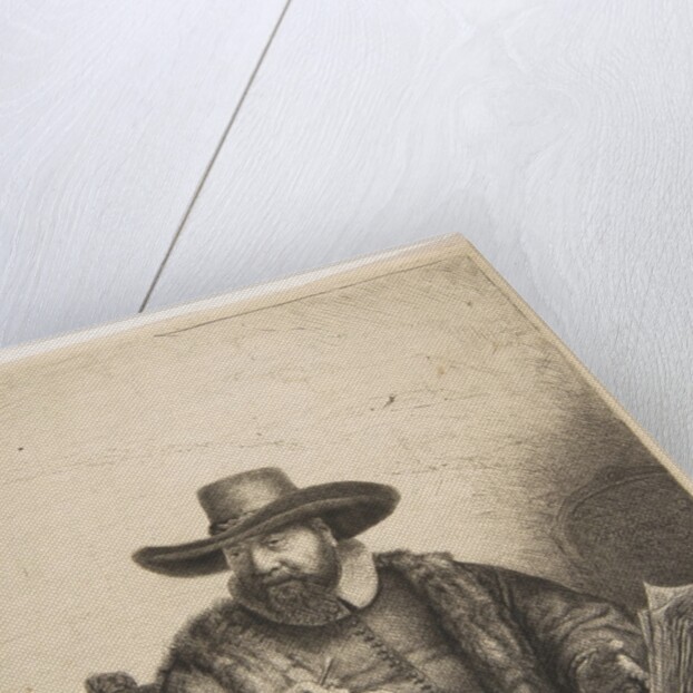 Cornelis Claesz Anslo, Preacher by Rembrandt Harmensz van Rijn