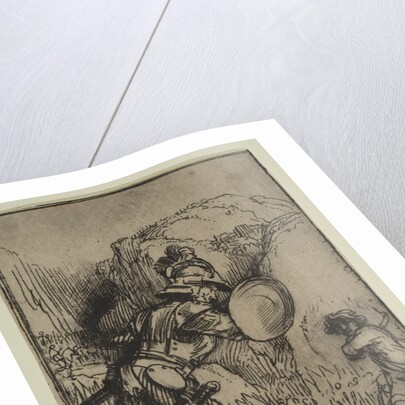 David and Goliath, 1655 by Rembrandt Harmensz van Rijn