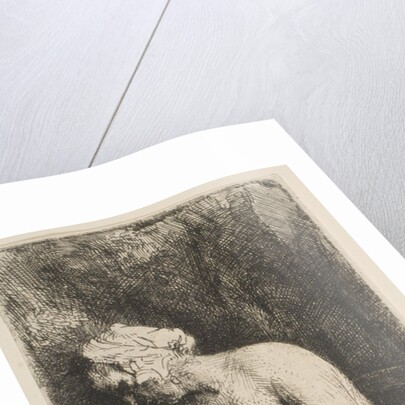 Woman Bathing Her Feet at a Brook, 1658 by Rembrandt Harmensz van Rijn