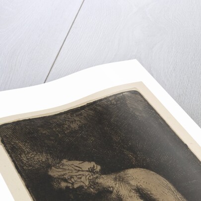 Woman Bathing Her Feet at a Brook, 1658 by Rembrandt Harmensz van Rijn