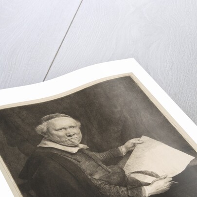 Portrait of Lieven Willemsz van Coppenol, Writing Master, 1658 by Rembrandt Harmensz van Rijn