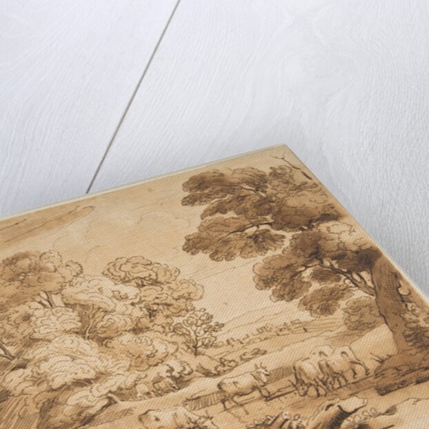 Landscape with Shepherd and Shepherdess, 1776 by Richard Earlom