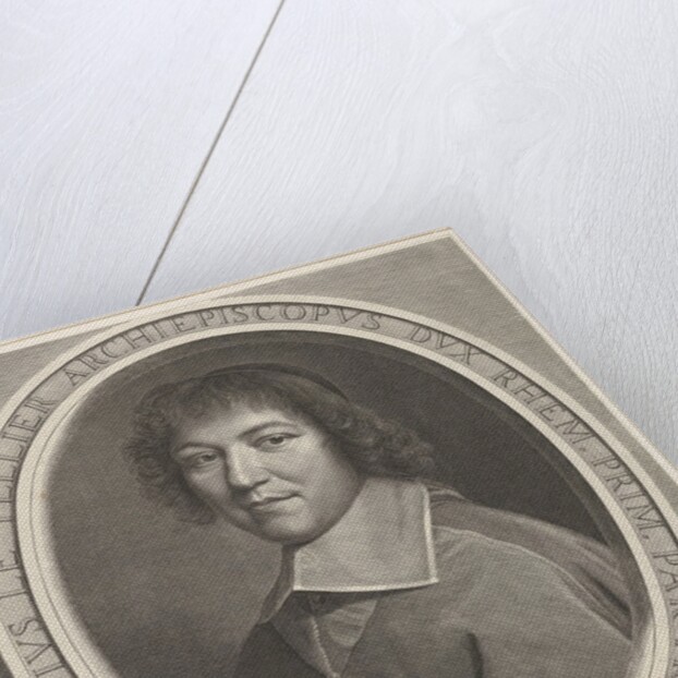 Charles-Maurice le Tellier, 1671 by Robert Nanteuil