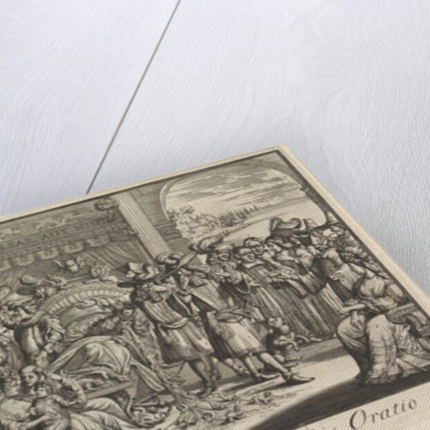Qualis vir Talis Oratio by Romeyn de Hooghe