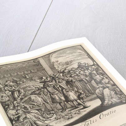 Qualis vir Talis Oratio by Romeyn de Hooghe