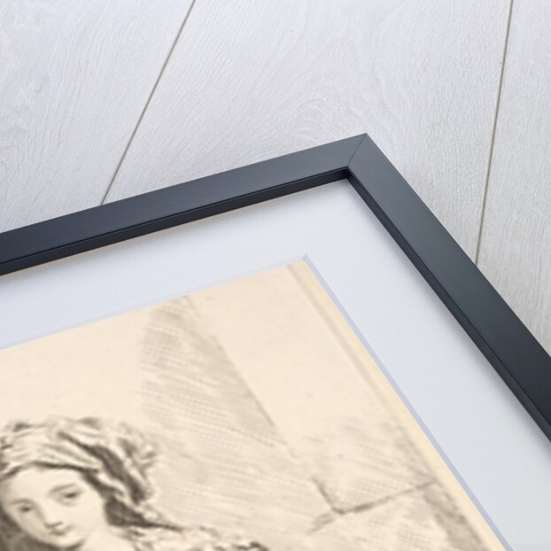 Femme de Naples, from Recueil de diverses fig.res étrangeres Inventées par F. Bouc…, 18th century by Simon François Ravenet