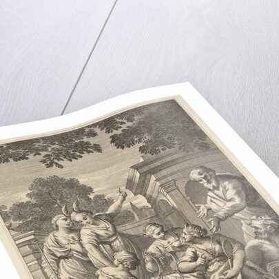 Allegorical composition celebrating the Humanities, 1695 by Nicolas Dorigny