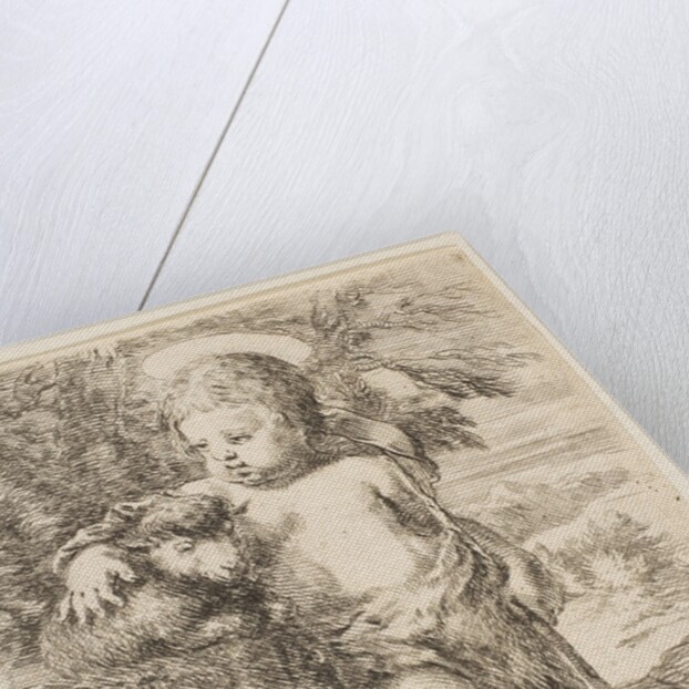 The Infant St. John the Baptist with his Lamb, ca. 1649 by Stefano della Bella