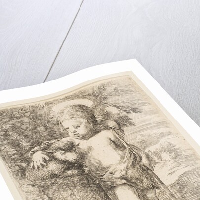 The Infant St. John the Baptist with his Lamb, ca. 1649 by Stefano della Bella