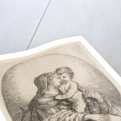 Virgin Embracing the Christ Child, ca. 1641 by Stefano della Bella