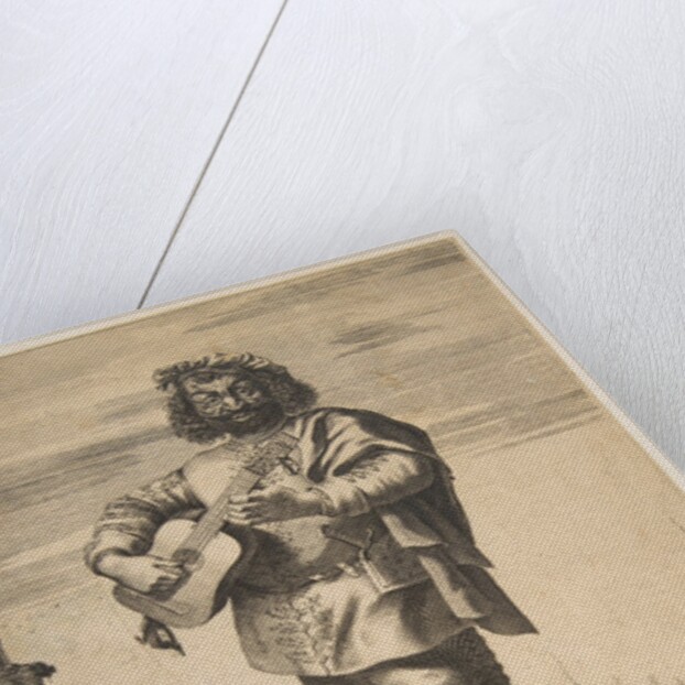 Carlo Cantu called Buffetto, 1646 by Stefano della Bella/Jean Couvay