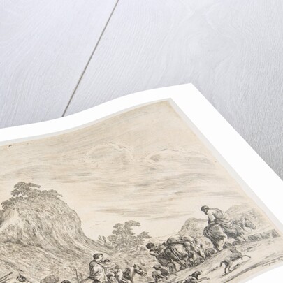 The Journey of Jacob in Egypt, ca. 1647 by Stefano della Bella