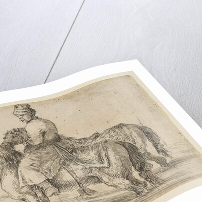 Polish Groom Bathing Horses, ca. 1662 by Stefano della Bella