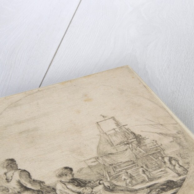 A Seated White Sailor; A Standing Black Sailor, ca. 1660 by Stefano della Bella