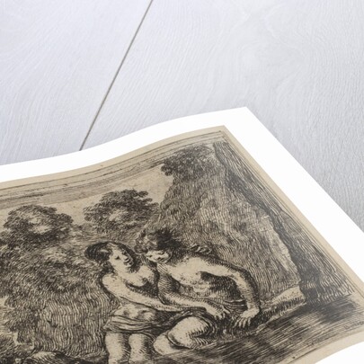 Salmacis and Hermaphrodite, from 'Game of Mythology', 1644 by Stefano della Bella