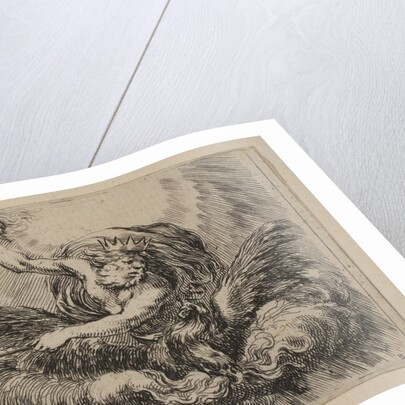 Jupiter, from 'Game of Mythology', 1644 by Stefano della Bella