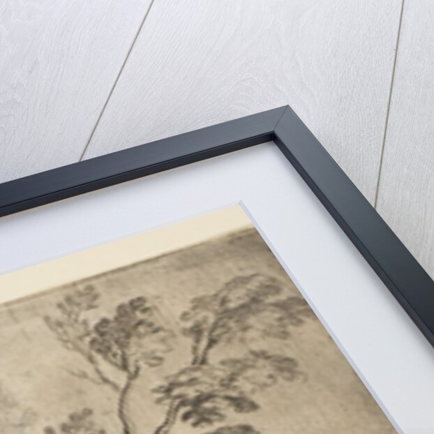 Landscape with two women, one mounted on a donkey, ca. 1660 by Stefano della Bella