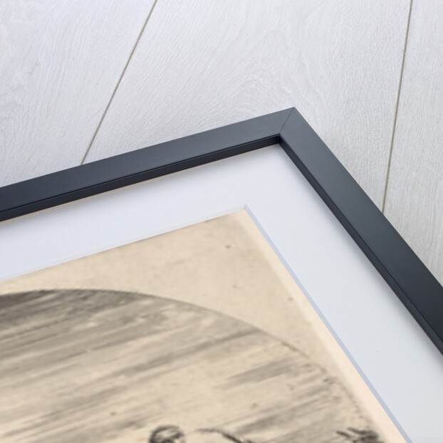 A shepherd at right, facing left, driving a group of animals downhill, a round comp…, ca. 1643-48 by Stefano della Bella